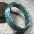 10% OFF- 58/59/60mm Certified Natural Oily Green Jadeite Emerald A*Jade HandCarved Bangle A151