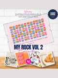 11x17 MY ROCK VOL 2 insert set of 10