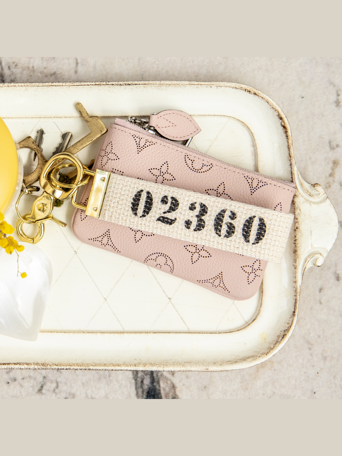 32461 Nautical Blue Personalized Keychain