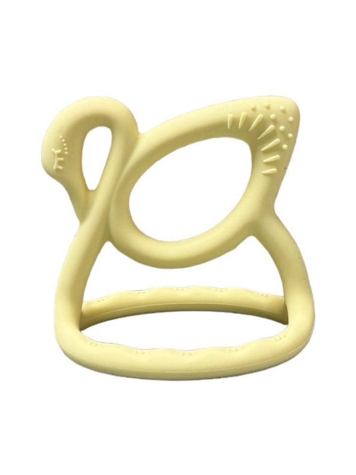 3D Silicone Swan Teether