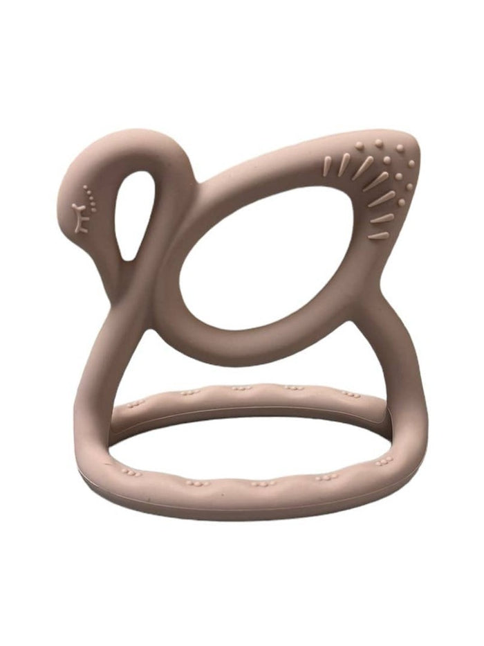 3D Silicone Swan Teether