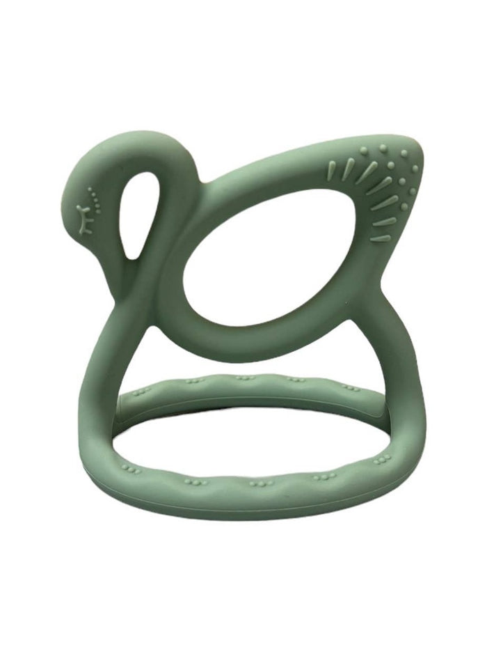 3D Silicone Swan Teether