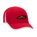 40 SPORT PATCH HAT RED/WHITE