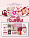 5.5x11 GAMEDAY TUSCALOOSA trinket tray insert set of 5