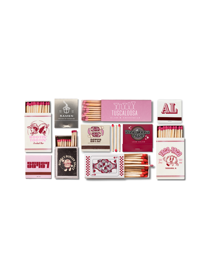 5.5x11 GAMEDAY TUSCALOOSA trinket tray insert set of 5