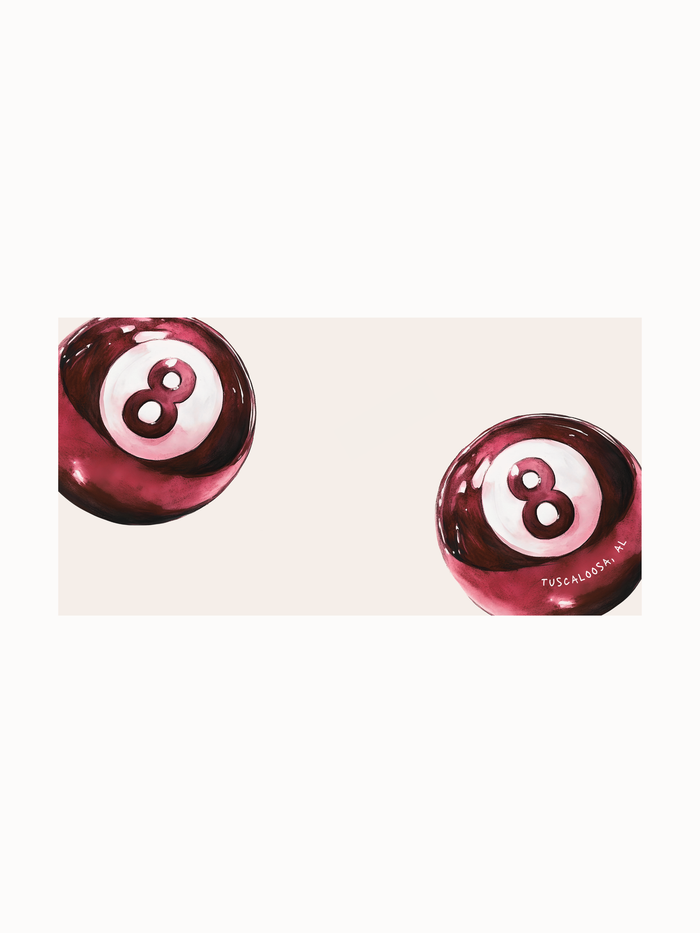 5.5x11 GAMEDAY TUSCALOOSA trinket tray insert set of 5