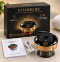 ICCCH 6-in-1 intelligent cupping device with heat and red light therapy, USB-C cable and box