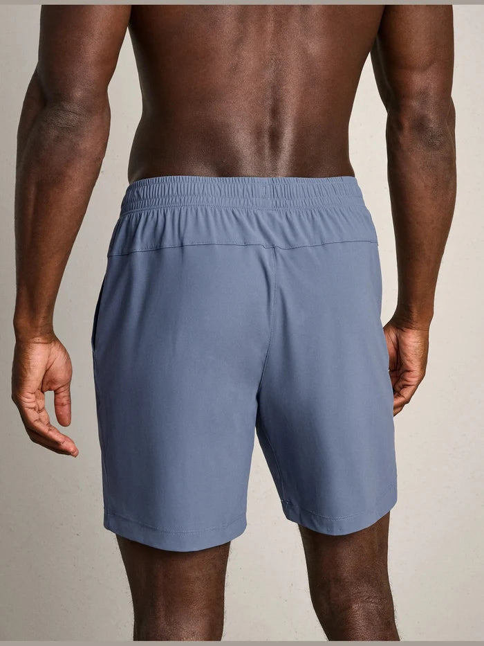 7" Pursued Short Unlined - Shale Blue