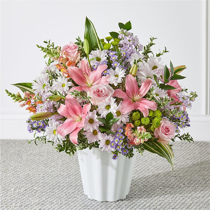 Abundant Compassion Floor Basket – BUEHLER'S FLORAL, Wooster OH