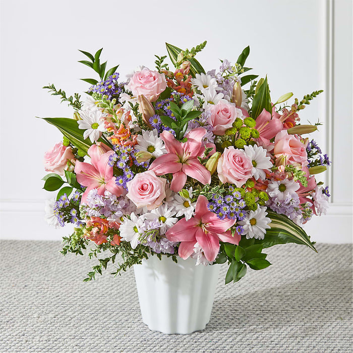 Abundant Compassion Floor Basket – BUEHLER'S FLORAL, Wooster OH
