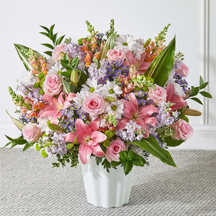 Abundant Compassion Floor Basket – BUEHLER'S FLORAL, Wooster OH