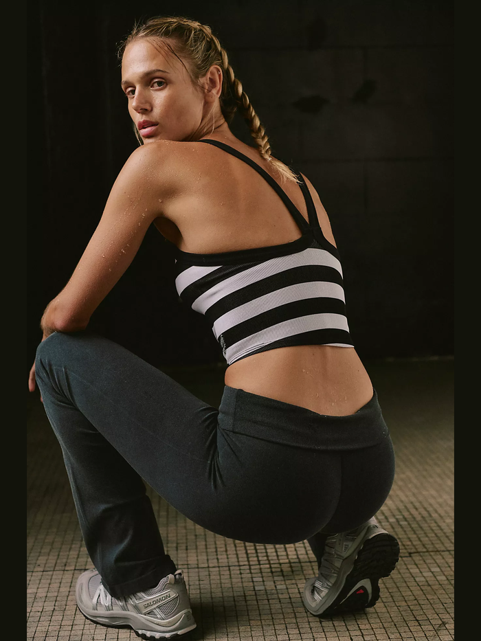 All Clear Striped Cami - Black / White