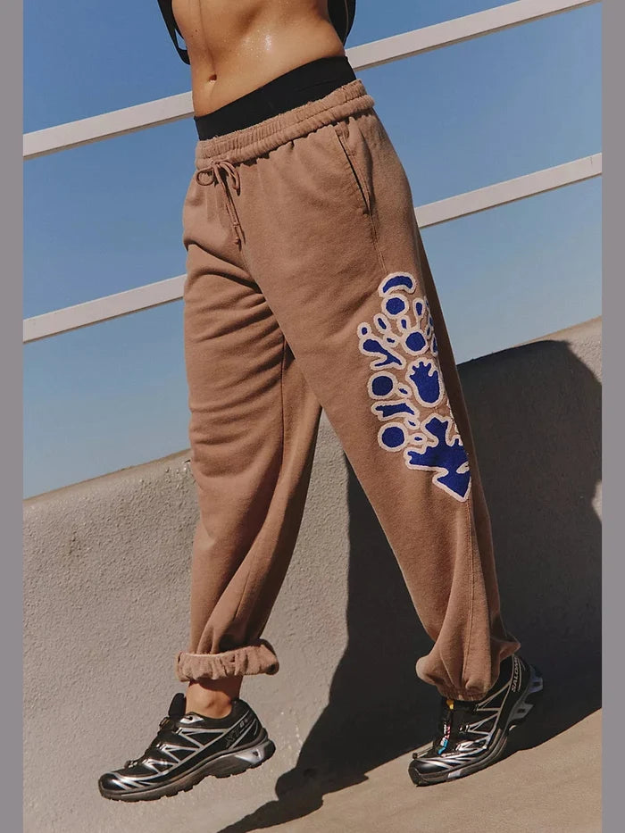 All Star Embroidered Pants