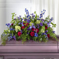 Always Treasured Casket Spray – BUEHLER'S FLORAL, Wooster OH