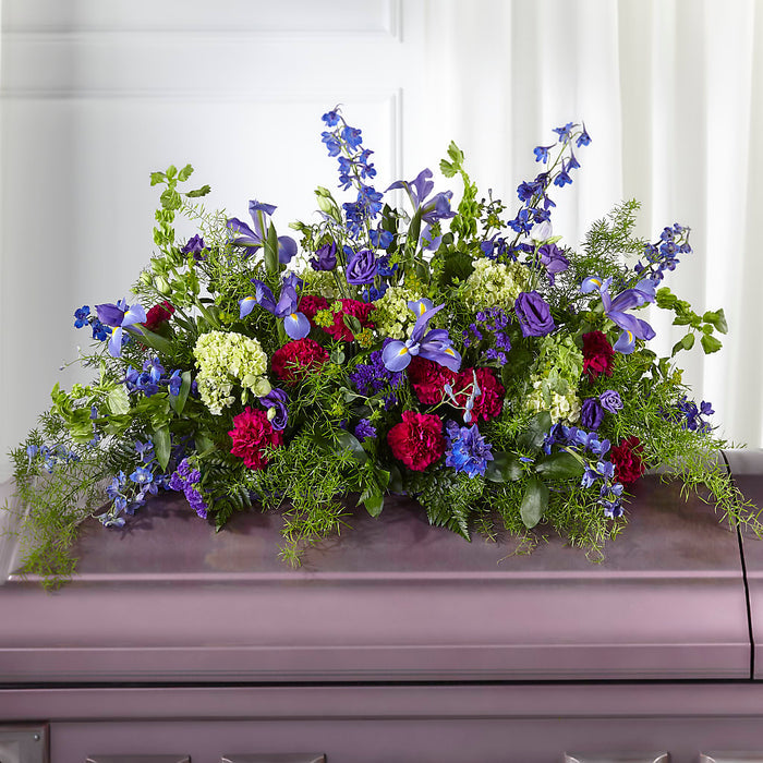 Always Treasured Casket Spray – BUEHLER'S FLORAL, Wooster OH