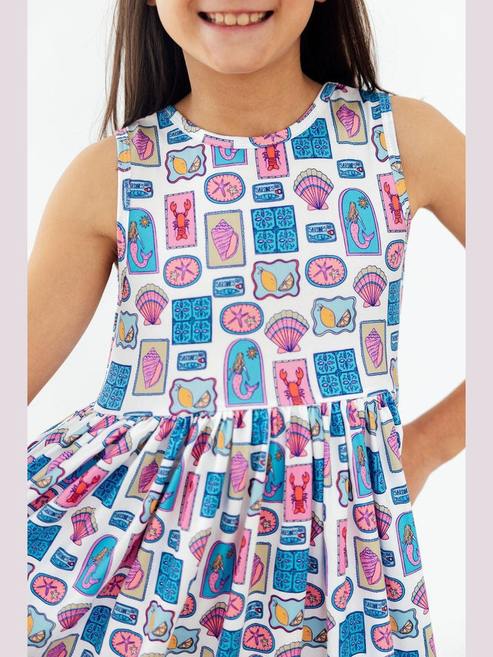 Amalfi Adventure Tank Twirl Dress