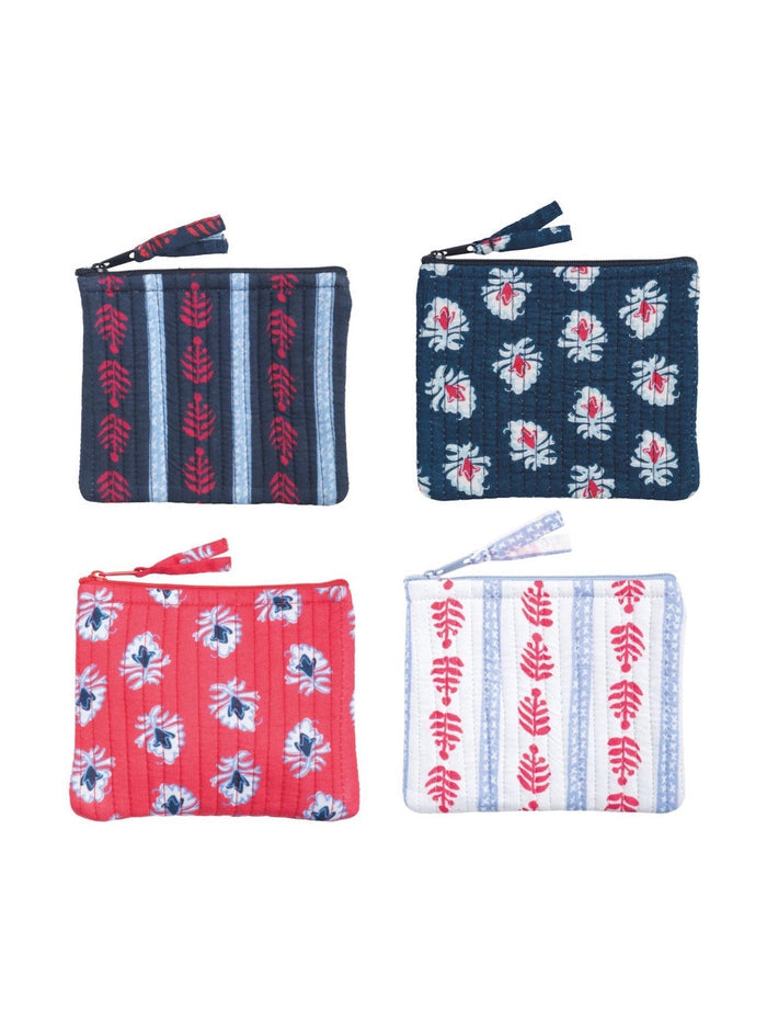 Americana Print Coin Pouch