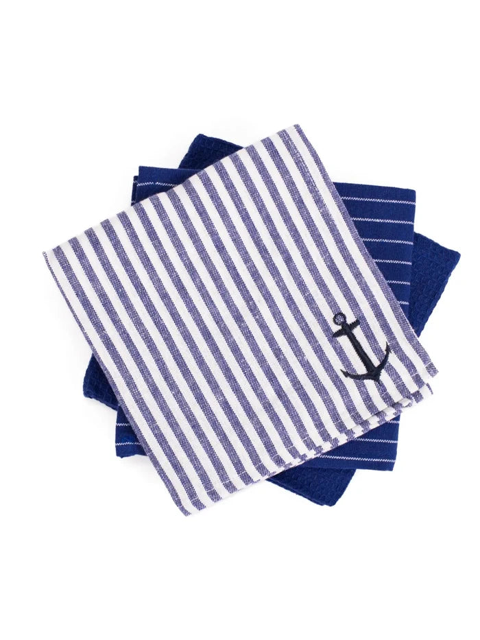 Anchor Hand Towel Set