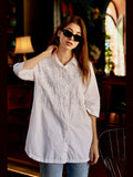 Anjara Embroidered Coverup - Stylish Beach to Street Wear