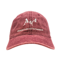 ARCHITECTURE & AUTOMOBILES DENIM HAT MAROON