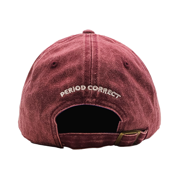 ARCHITECTURE & AUTOMOBILES DENIM HAT MAROON