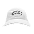 ARCHITECTURE & AUTOMOBILES LOW PROFILE HAT WHITE