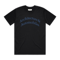 ARCHITECTURE & AUTOMOBILES TEE BLACK