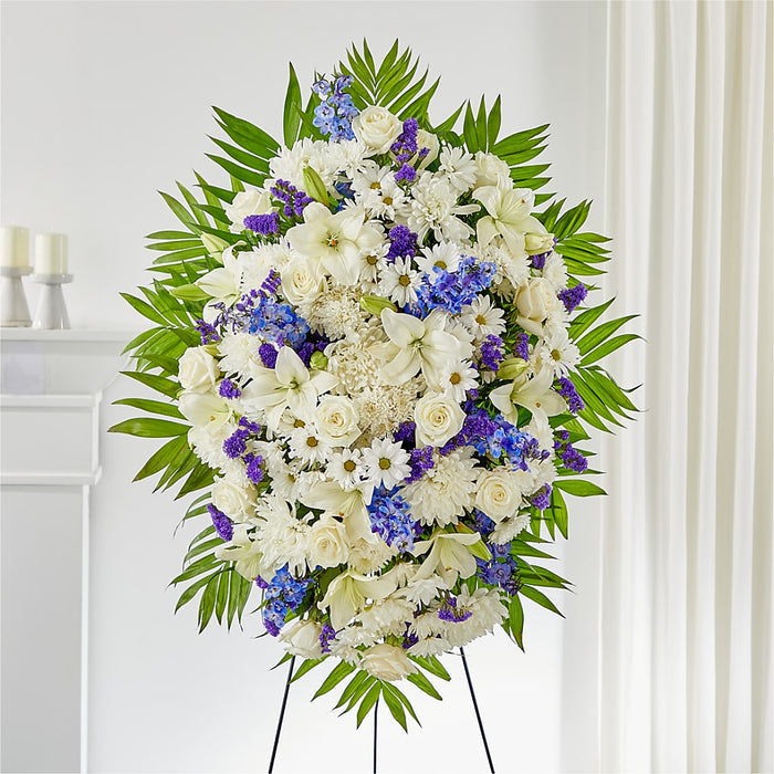 At Rest Standing Spray – BUEHLER'S FLORAL, Wooster OH