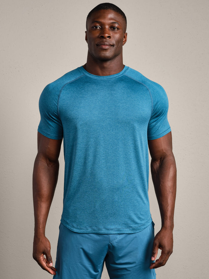 Atmosphere Tee - Ash Blue