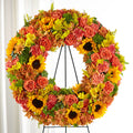 Autumnal Memories Wreath (Standard) – BUEHLER'S FLORAL, Wooster OH