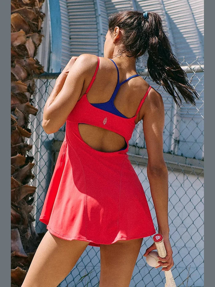 Baseline Tempo Dress - Grapefruit Combo