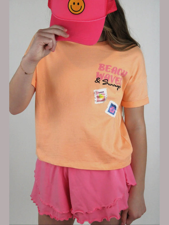 Beach waves & sunrays shirt