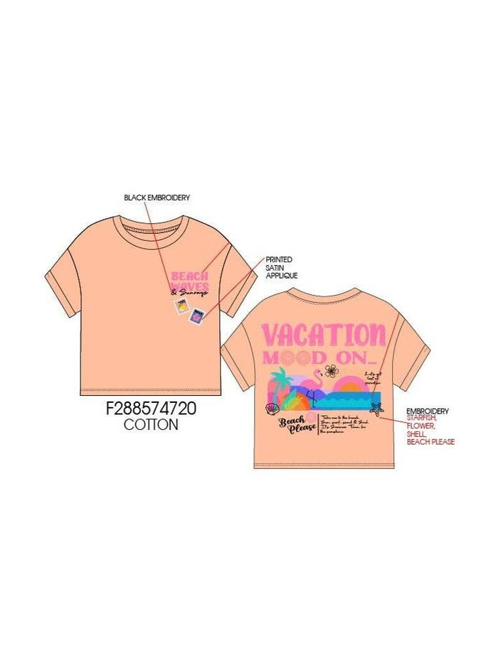 Beach waves & sunrays shirt