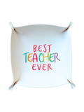 Best teacher Ever Trinket Gift tray