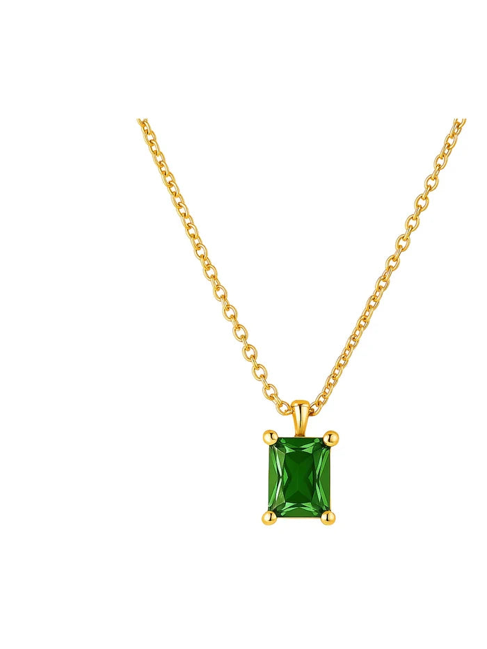Bethany Baguette Necklace