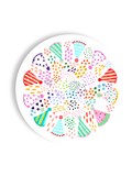 Birthday Party 24ct 9" Paper Plates – Salad/Dinner Separates