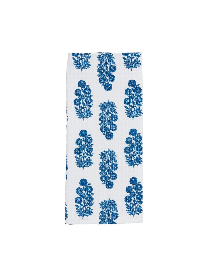 Blue Block Towel