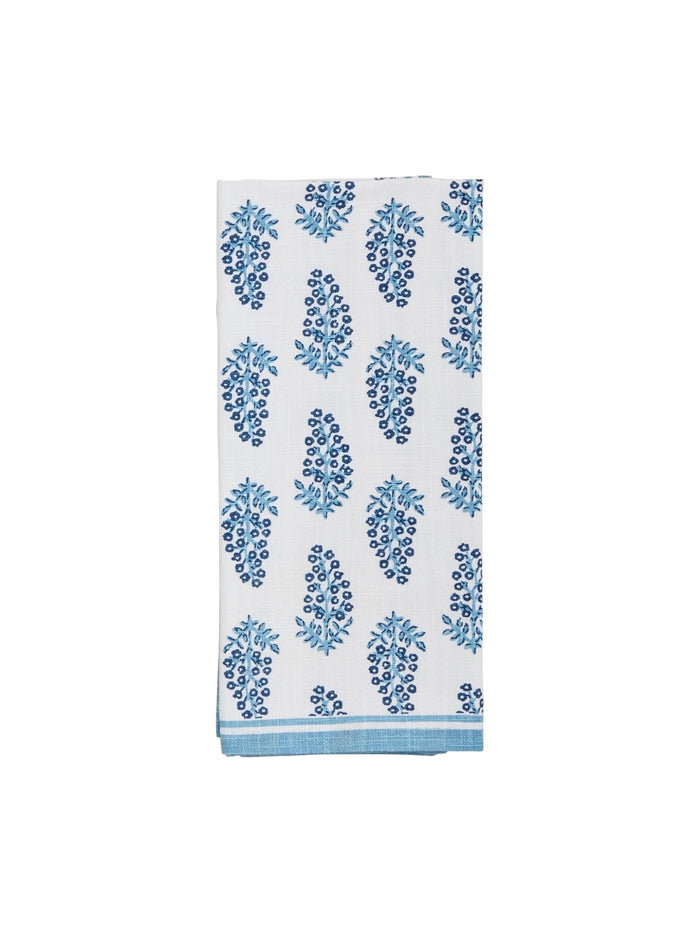 Blue Block Towel