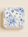 Blue Blossom Jewelry Box -Travel size