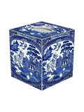Blue Willow Tissue Box Cover