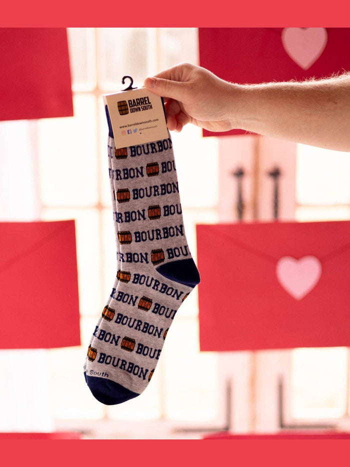 Bourbon Word Socks