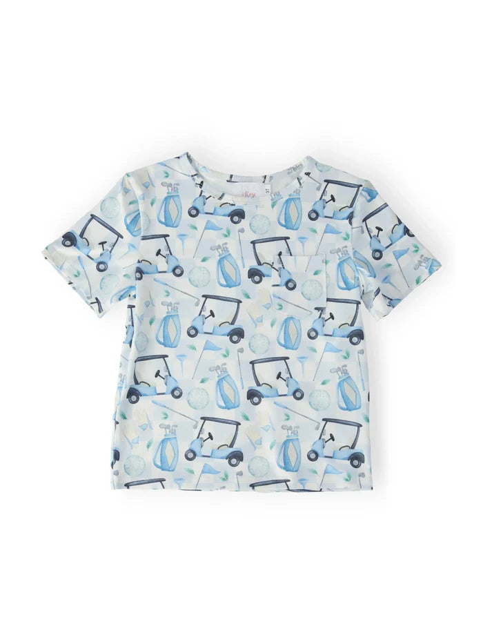 Boys Tee Time S/S Pocket Tee