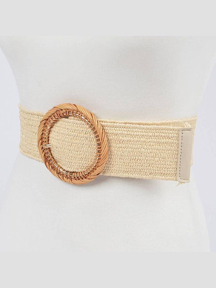 Braided Buckle Belt