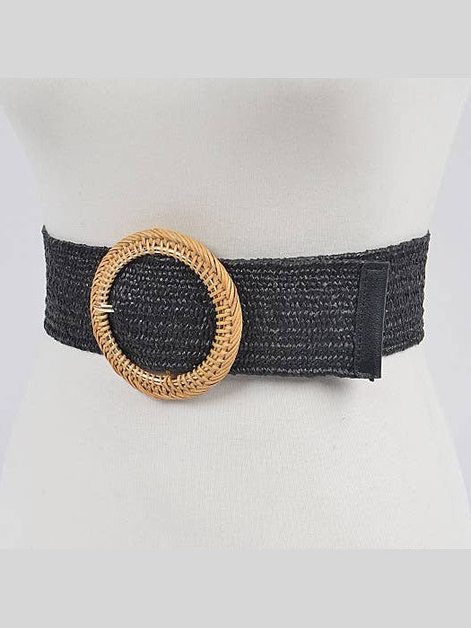 Braided Buckle Belt