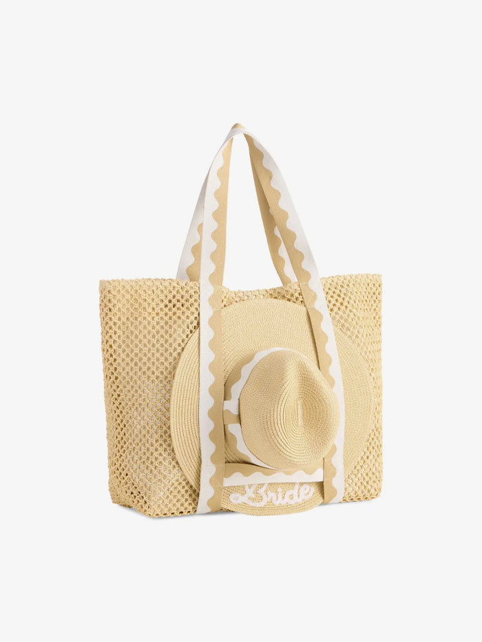 Bride Hat and Tote Set