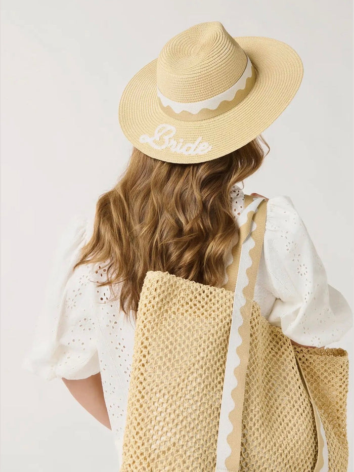 Bride Hat and Tote Set