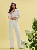 Cadence Relaxed Straight - Collagen
