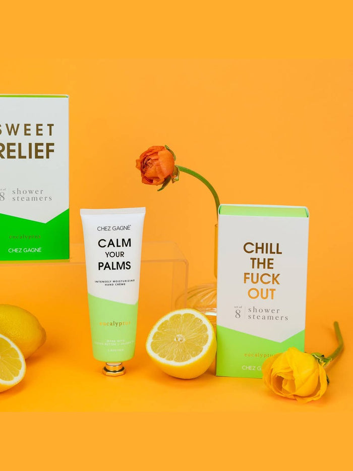 Calm Your Palms - Eucalyptus - Clean + Vegan Hand Crème - 3.4oz