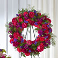 Calming Colors Wreath – BUEHLER'S FLORAL, Wooster OH