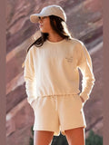 Carefree Cropped Crew Neck
